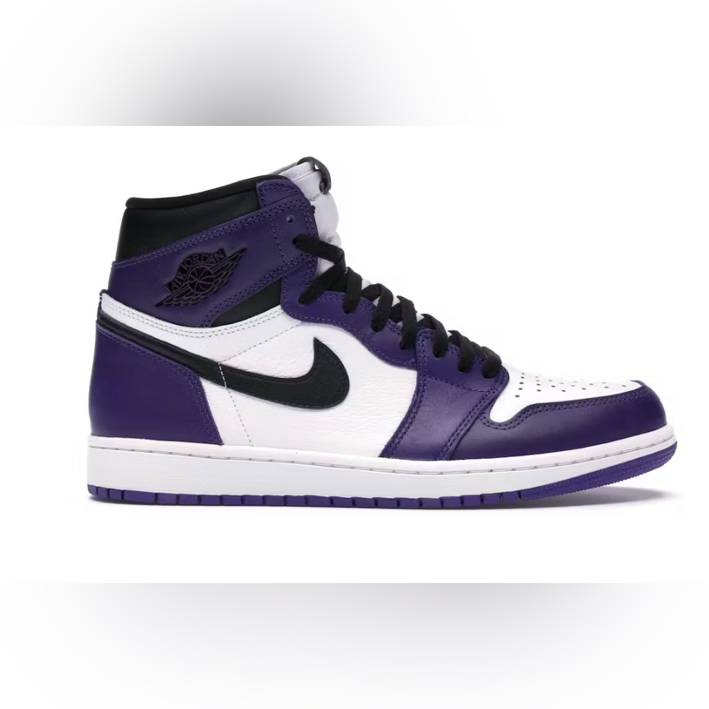 Jordan 1 Retro High Court Purple White